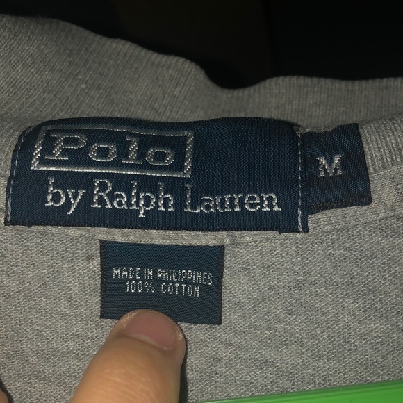 grey polo - Picture 3 of 3